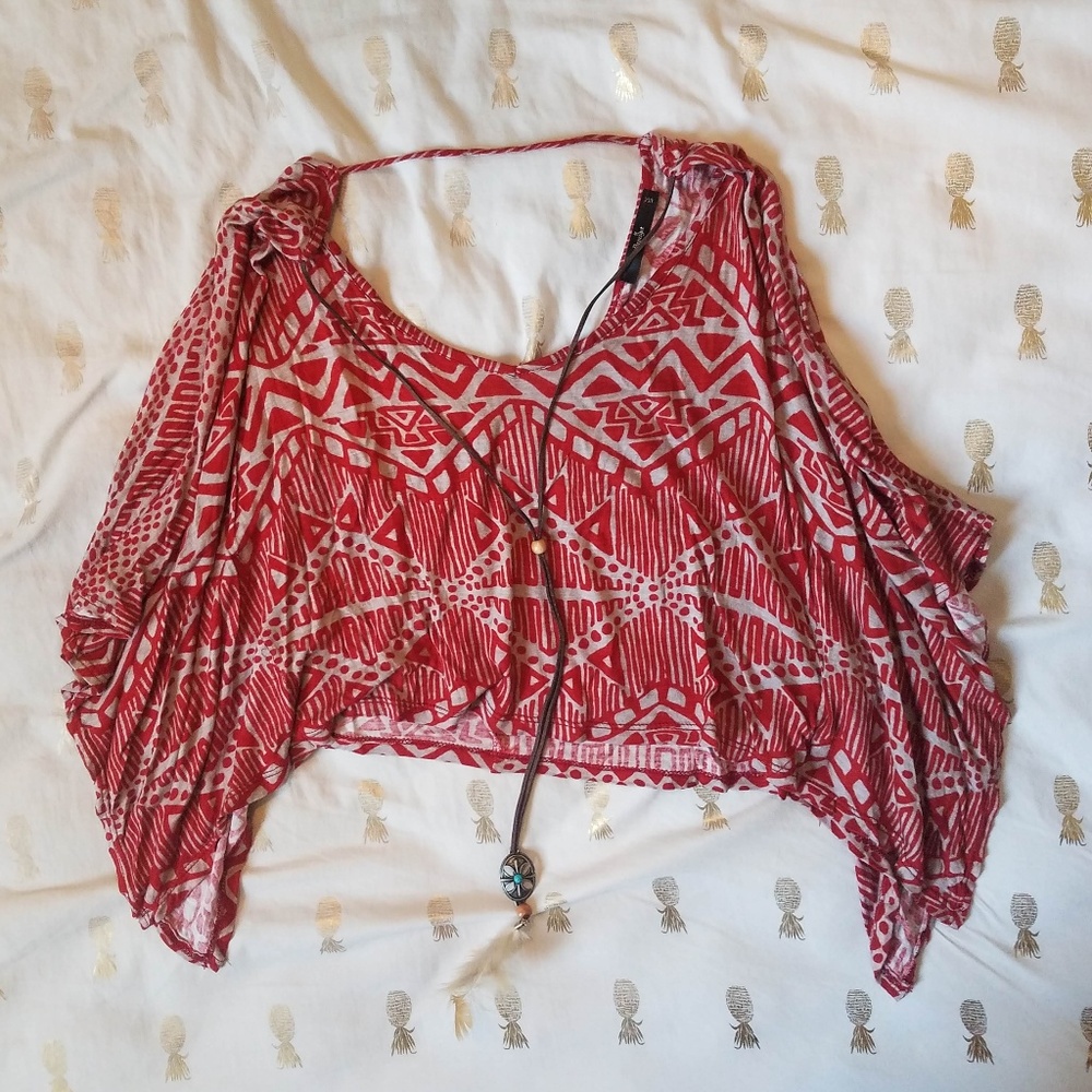 Tribal Oversized Top